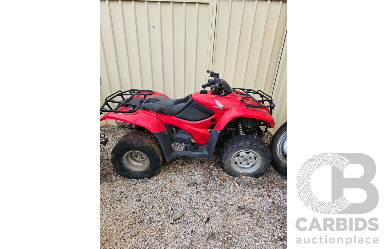 2012 Honda Four Trax Quad Bike