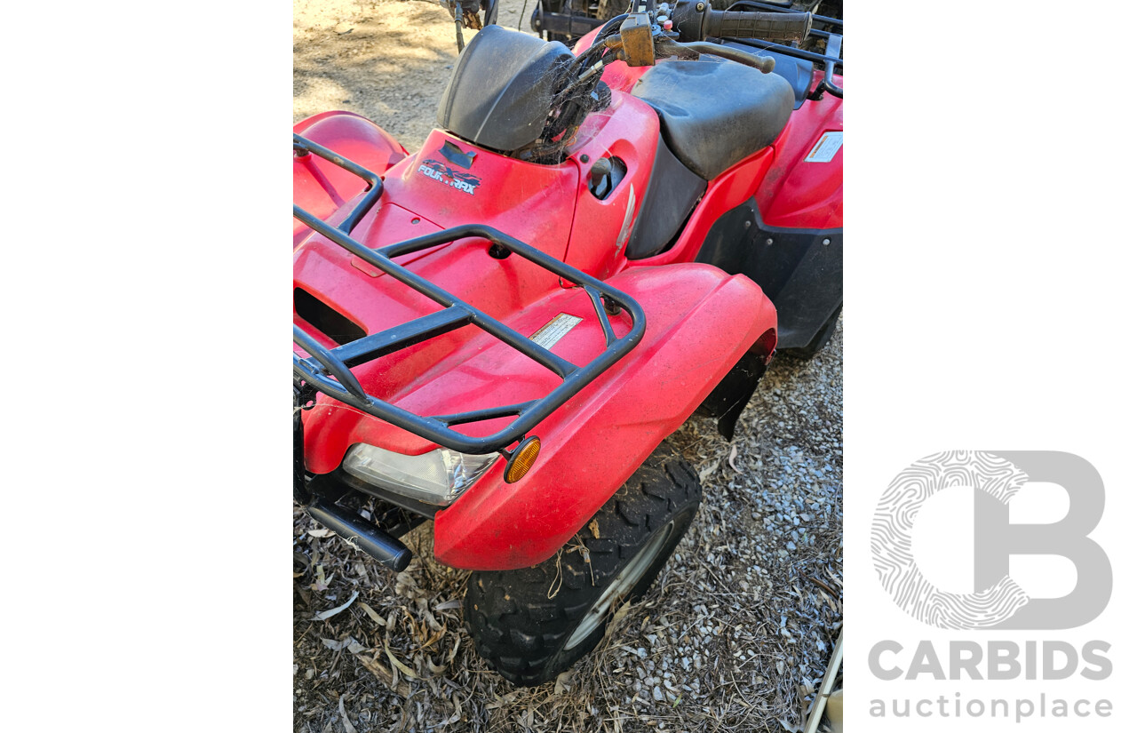2012 Honda Four Trax Quad Bike