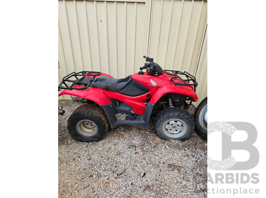 2012 Honda Four Trax Quad Bike