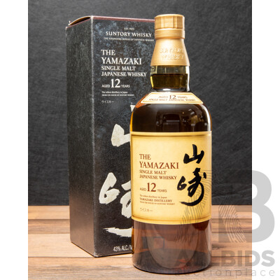 Suntory Whiskey 'The Yamazaki' Single Malt Japanese Whisky