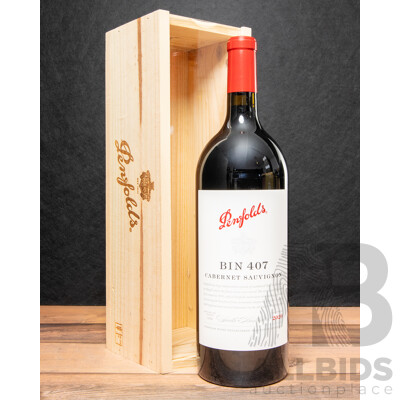 Penfolds Bin 407 Cabernet Sauvignon Vintage 2020 Magnum