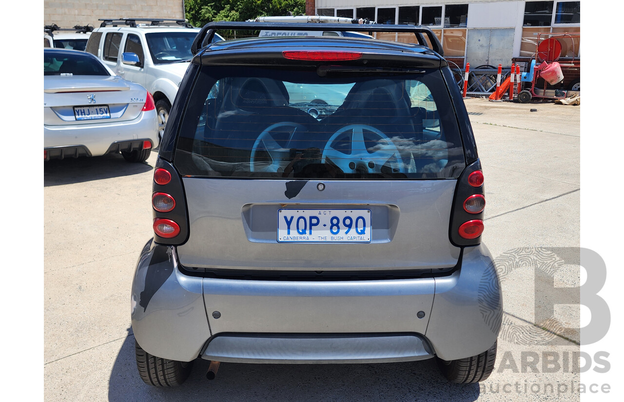 11/2003 Smart City Coupe   2d Coupe Grey 0.7L