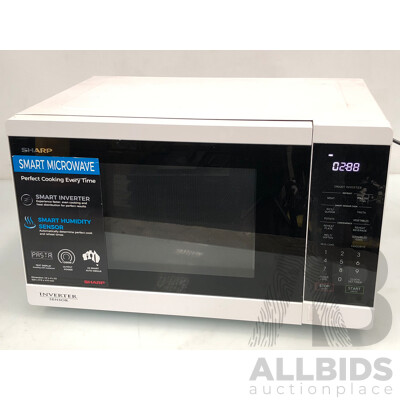 Sharp Inverter Sensor Smart 1200 Watt Microwave Oven