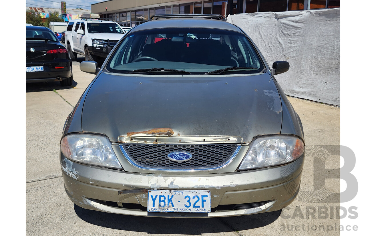 1/2001 Ford Fairmont  AUII 4d Wagon Gold 4.0L