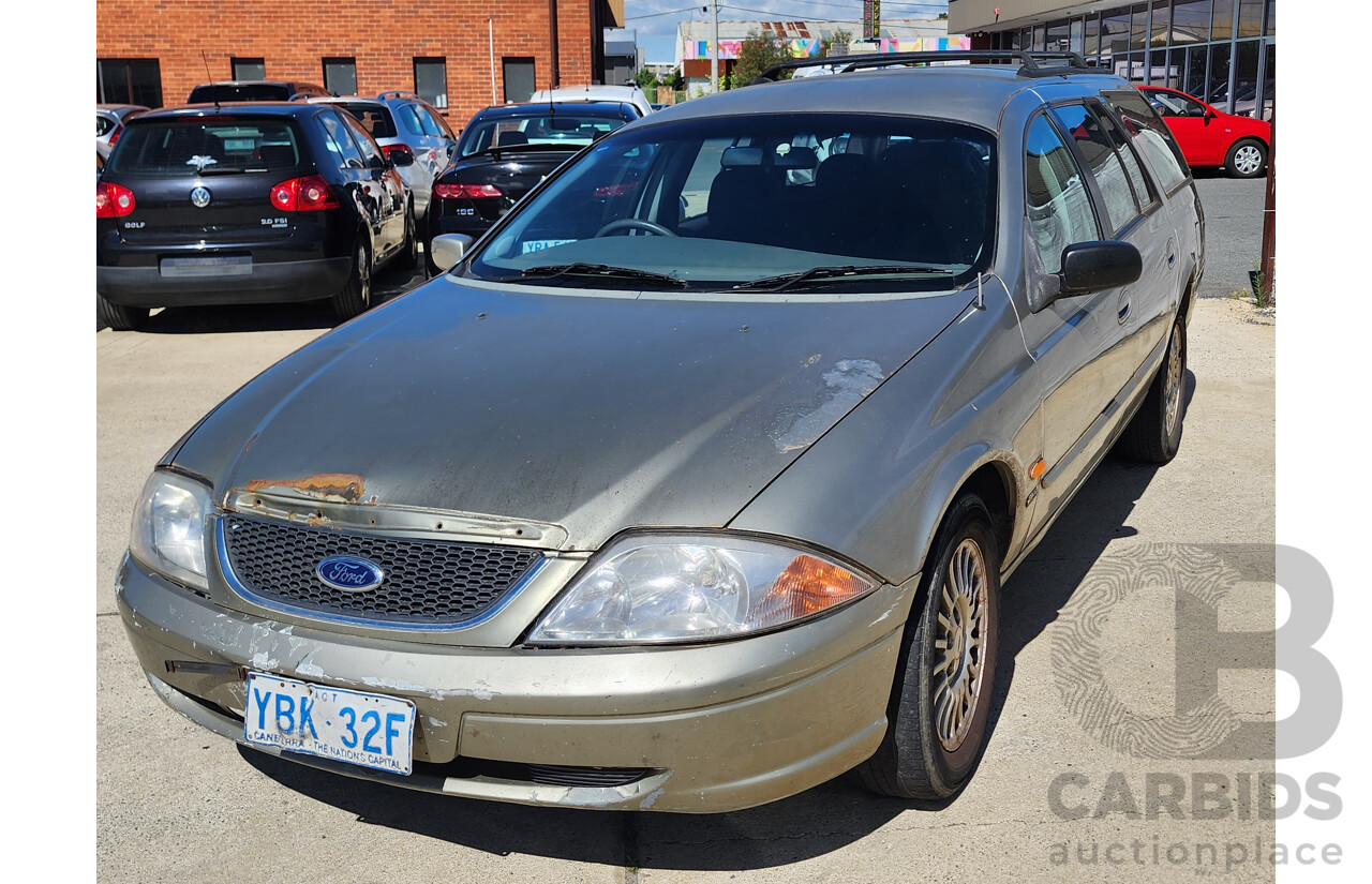 1/2001 Ford Fairmont  AUII 4d Wagon Gold 4.0L