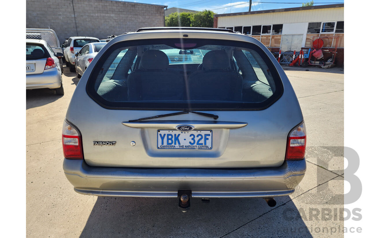 1/2001 Ford Fairmont  AUII 4d Wagon Gold 4.0L