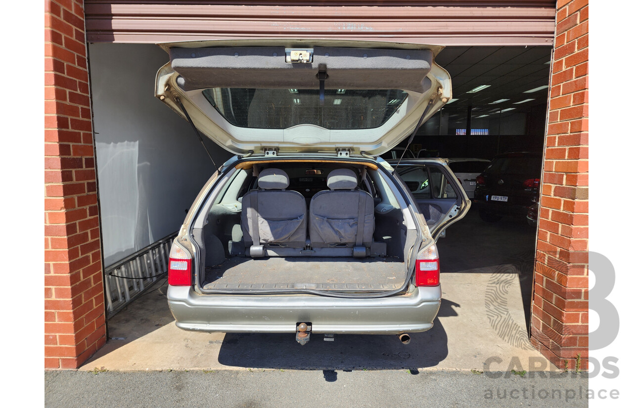 1/2001 Ford Fairmont  AUII 4d Wagon Gold 4.0L