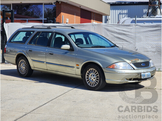 1/2001 Ford Fairmont  AUII 4d Wagon Gold 4.0L