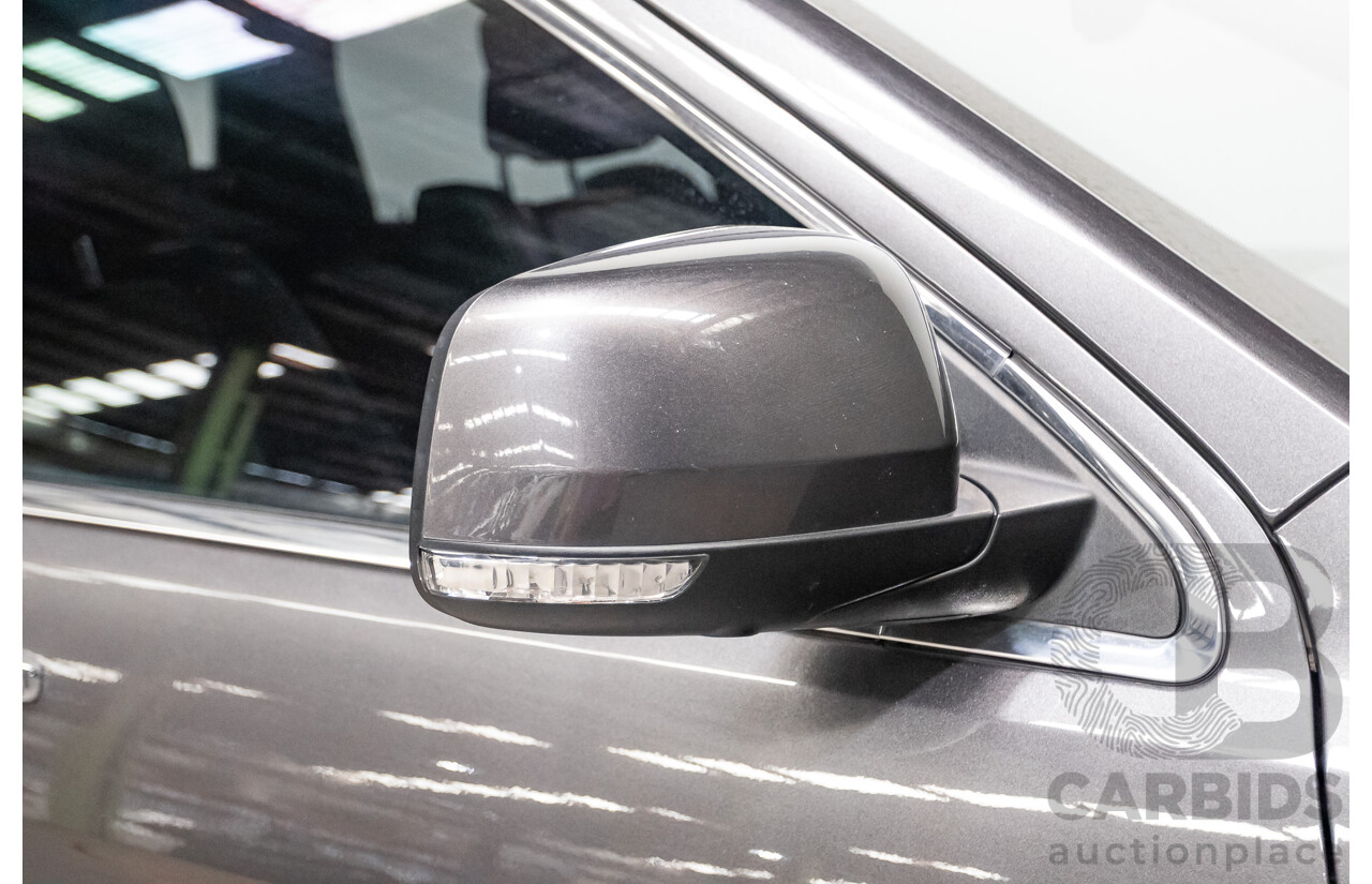 11/2016 Jeep Grand Cherokee Overland (4x4) WK MY15 4D Wagon Granite Crystal Metallic 3.6L V6