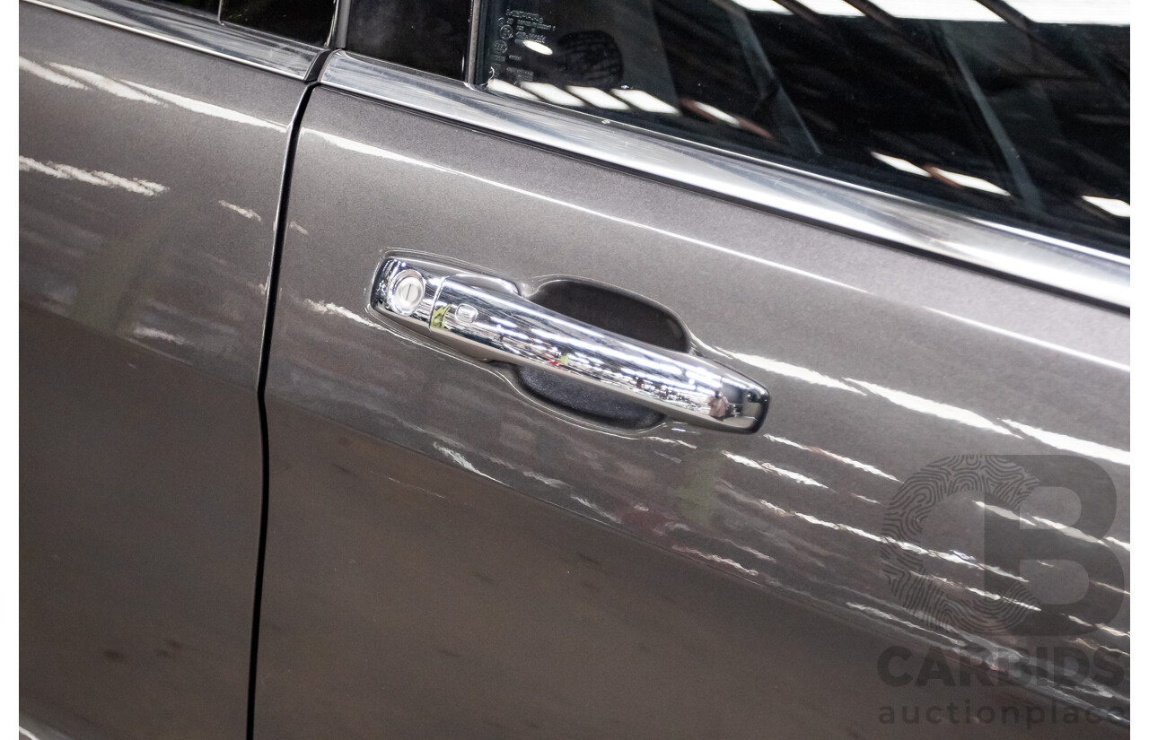 11/2016 Jeep Grand Cherokee Overland (4x4) WK MY15 4D Wagon Granite Crystal Metallic 3.6L V6