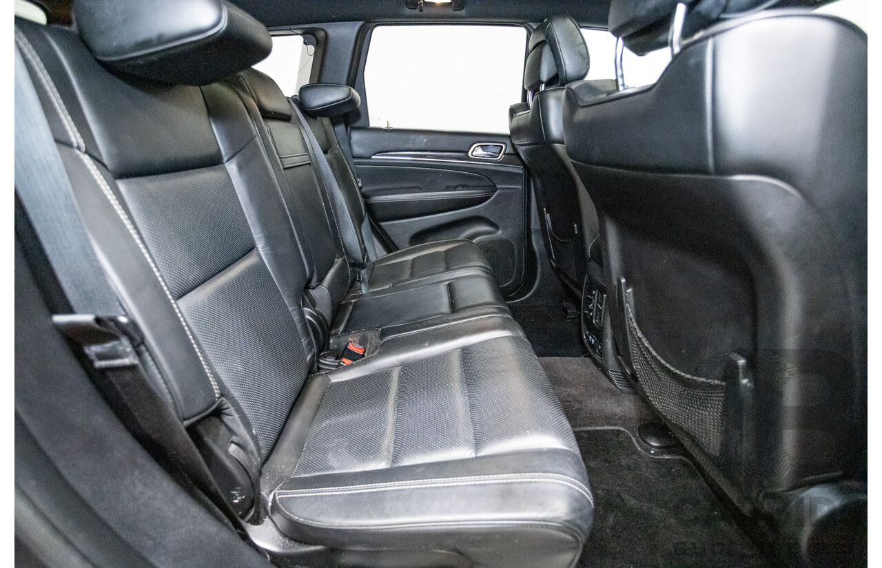 11/2016 Jeep Grand Cherokee Overland (4x4) WK MY15 4D Wagon Granite Crystal Metallic 3.6L V6