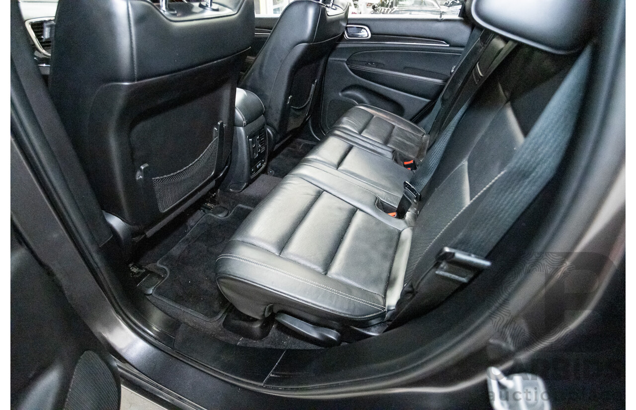 11/2016 Jeep Grand Cherokee Overland (4x4) WK MY15 4D Wagon Granite Crystal Metallic 3.6L V6