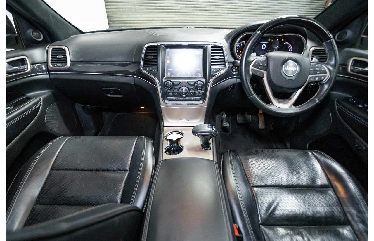 11/2016 Jeep Grand Cherokee Overland (4x4) WK MY15 4D Wagon Granite Crystal Metallic 3.6L V6