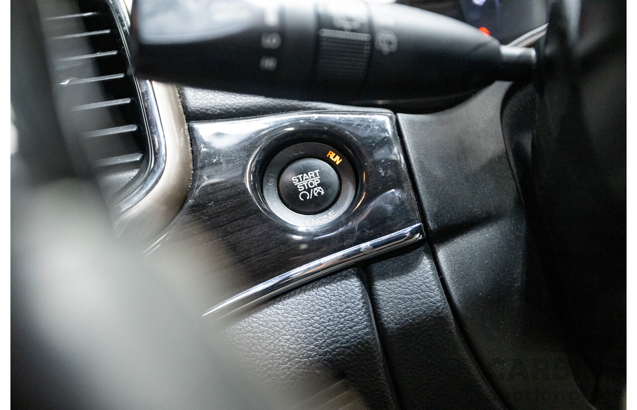 11/2016 Jeep Grand Cherokee Overland (4x4) WK MY15 4D Wagon Granite Crystal Metallic 3.6L V6