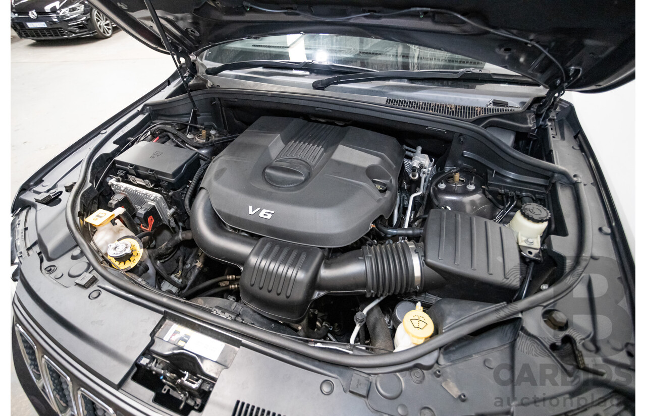 11/2016 Jeep Grand Cherokee Overland (4x4) WK MY15 4D Wagon Granite Crystal Metallic 3.6L V6