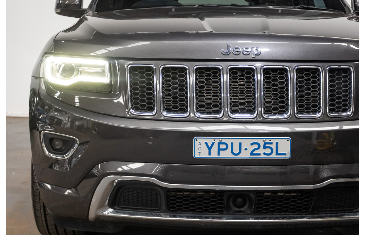 11/2016 Jeep Grand Cherokee Overland (4x4) WK MY15 4D Wagon Granite Crystal Metallic 3.6L V6