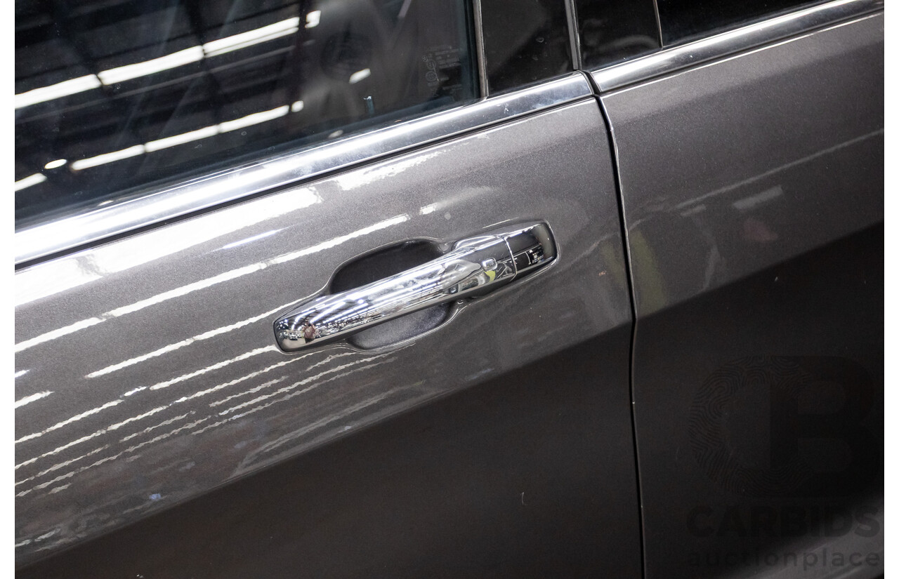 11/2016 Jeep Grand Cherokee Overland (4x4) WK MY15 4D Wagon Granite Crystal Metallic 3.6L V6