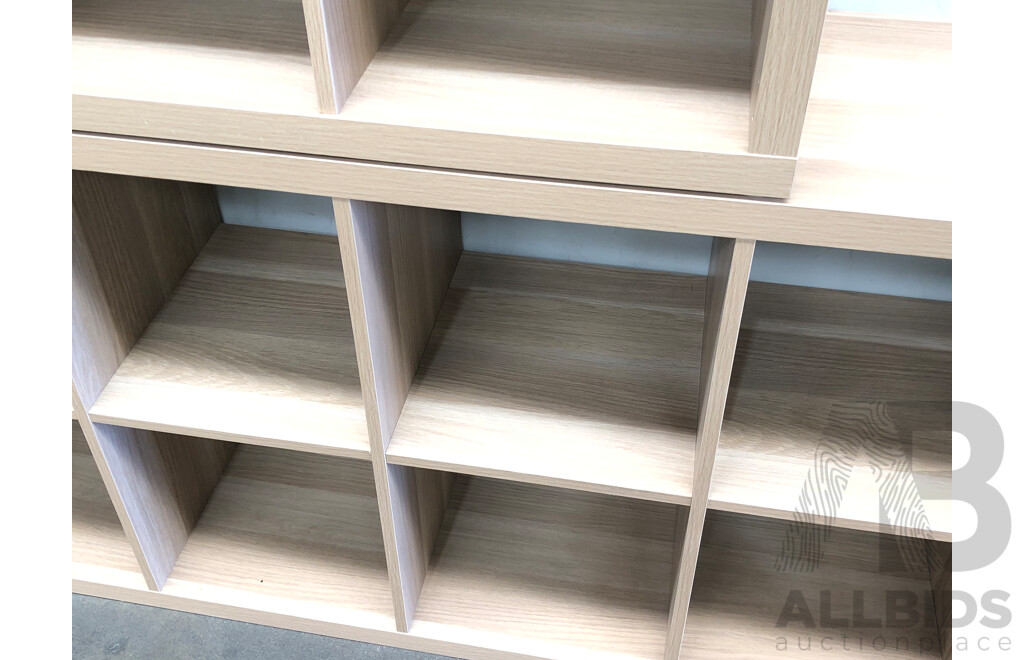 Cube Shelving Units - Lot of Two