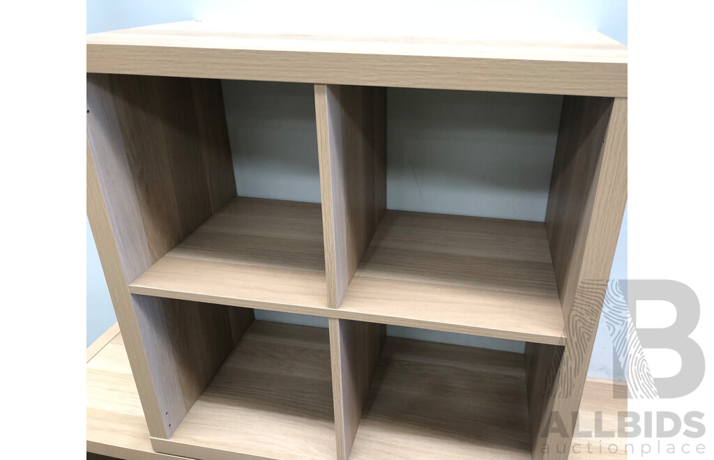 Cube Shelving Units - Lot of Two
