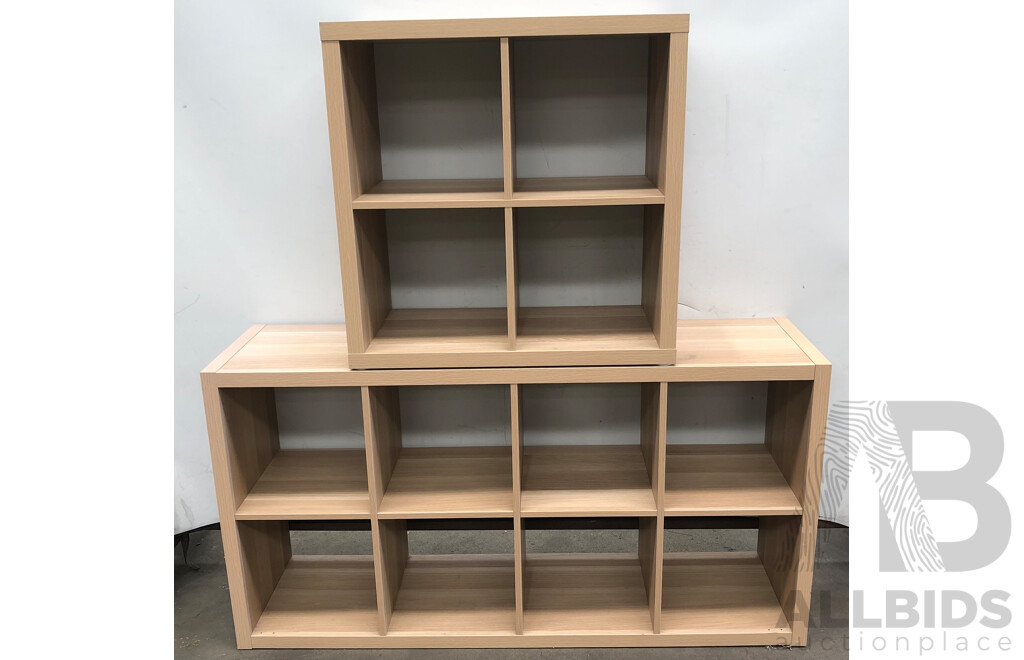 Cube Shelving Units - Lot of Two