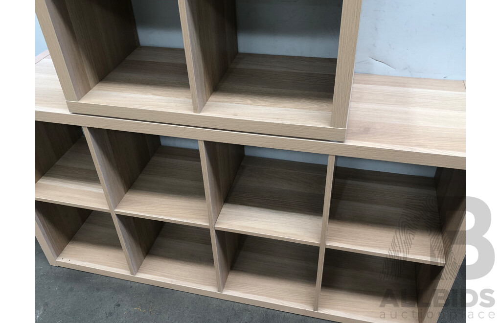 Cube Shelving Units - Lot of Two