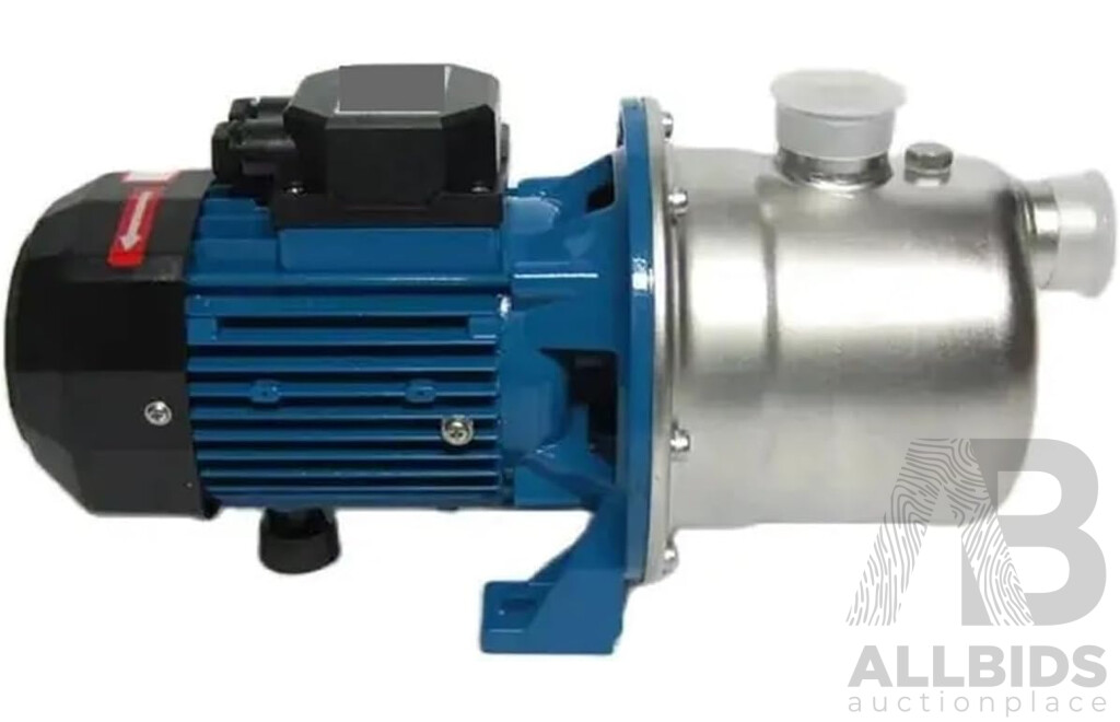 Stainless Steel 370 Watt Electric Self Suction Water Pump - New