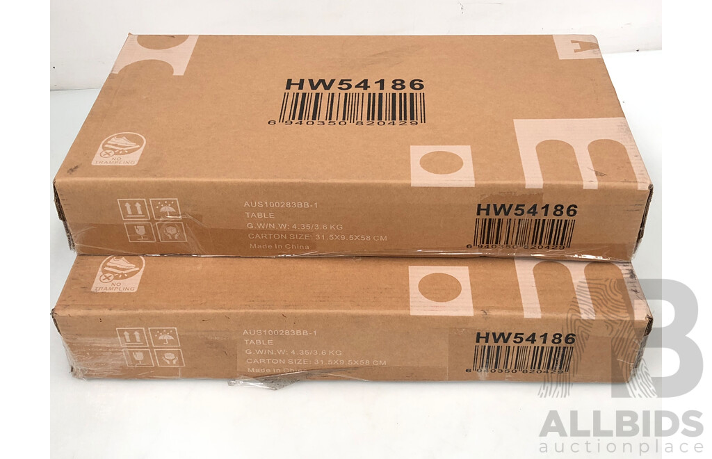 Giantex L-Shaped Side Table - Lot of Two - Brand New