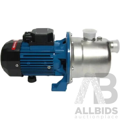 Stainless Steel 370 Watt Electric Self Suction Water Pump - New