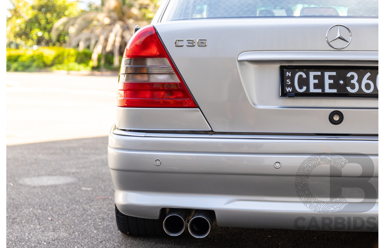 3/1996 Mercedes-Benz C36 AMG 4d Sedan Brilliant Silver Metallic 3.6L