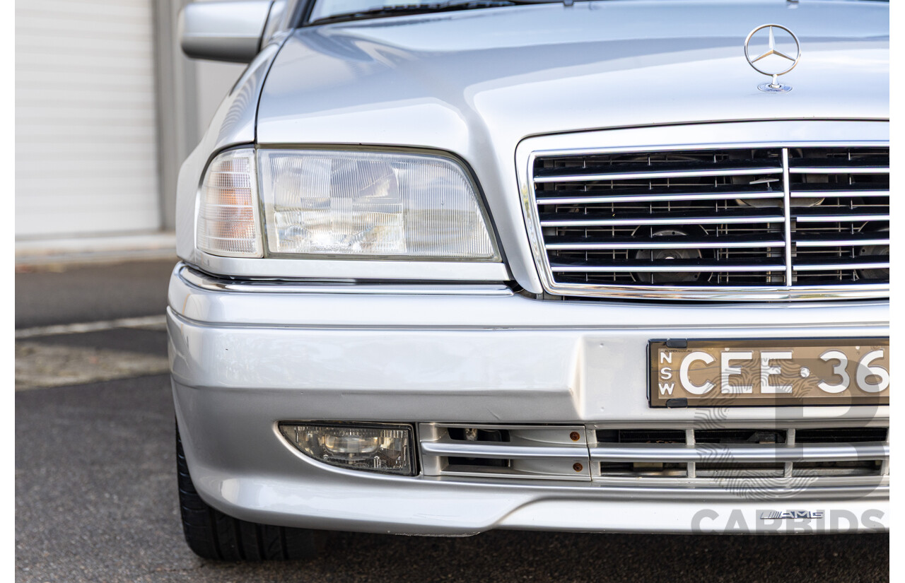 3/1996 Mercedes-Benz C36 AMG 4d Sedan Brilliant Silver Metallic 3.6L