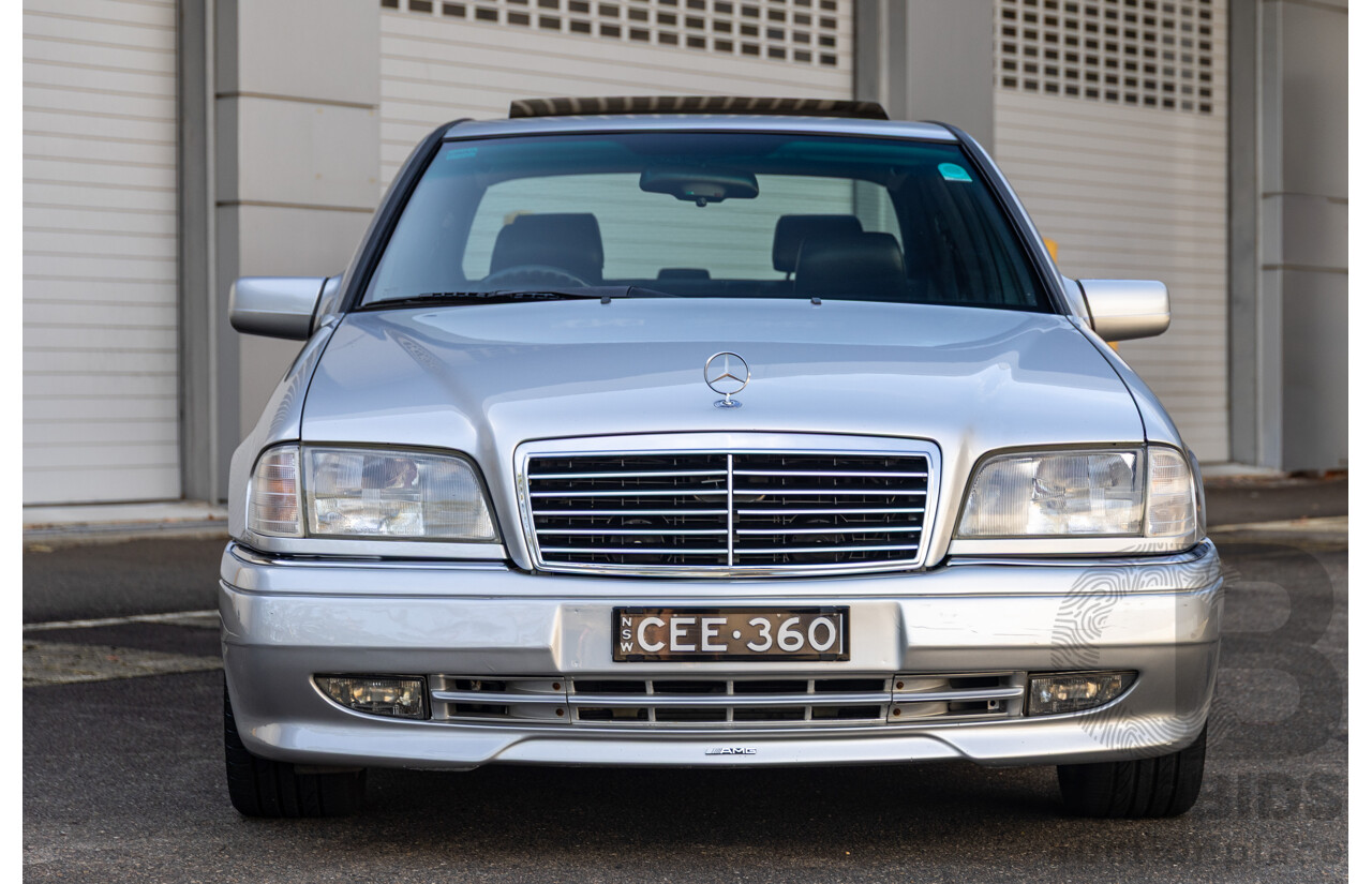 3/1996 Mercedes-Benz C36 AMG 4d Sedan Brilliant Silver Metallic 3.6L