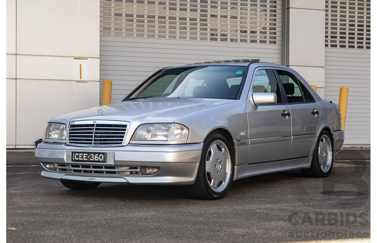 3/1996 Mercedes-Benz C36 AMG 4d Sedan Brilliant Silver Metallic 3.6L