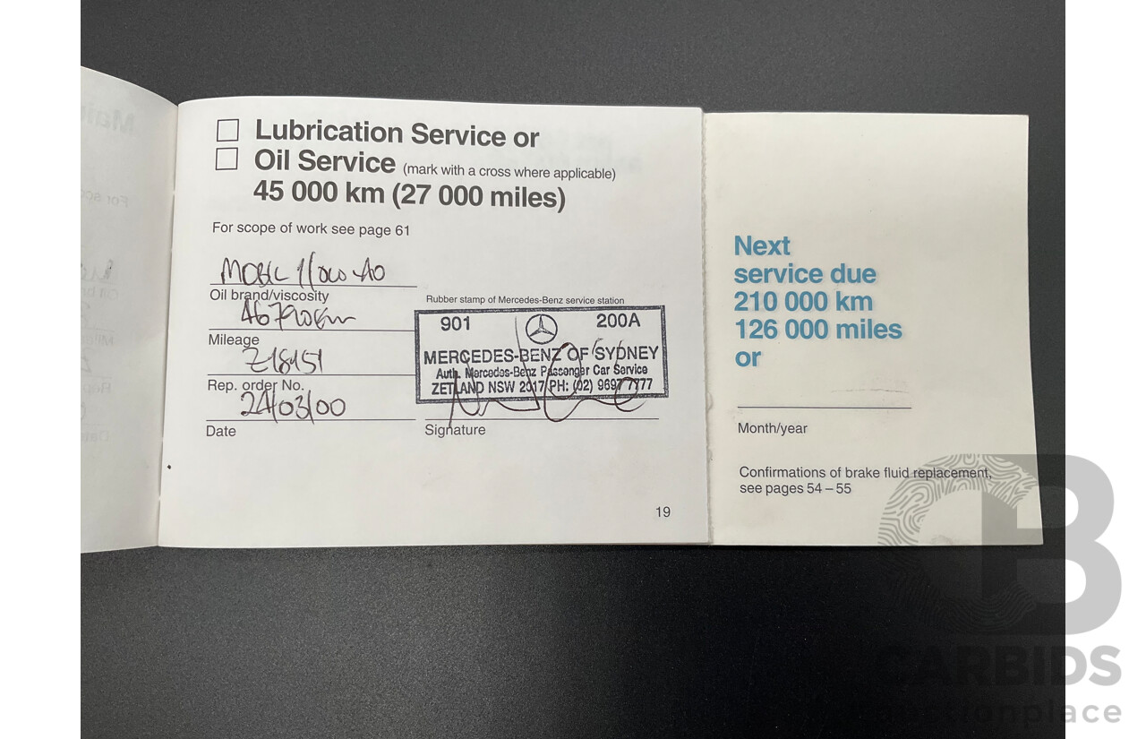 3/1996 Mercedes-Benz C36 AMG 4d Sedan Brilliant Silver Metallic 3.6L