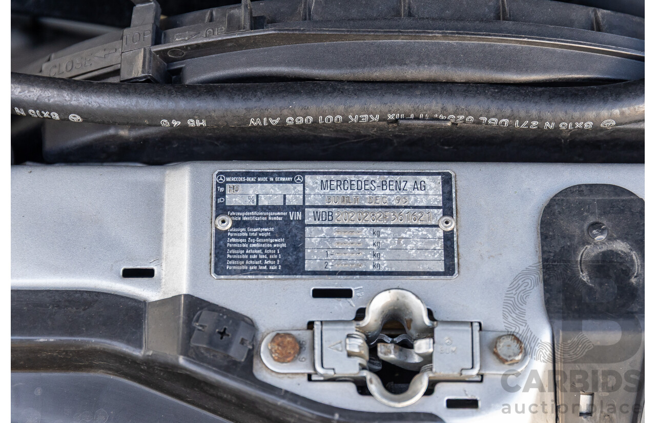 3/1996 Mercedes-Benz C36 AMG 4d Sedan Brilliant Silver Metallic 3.6L