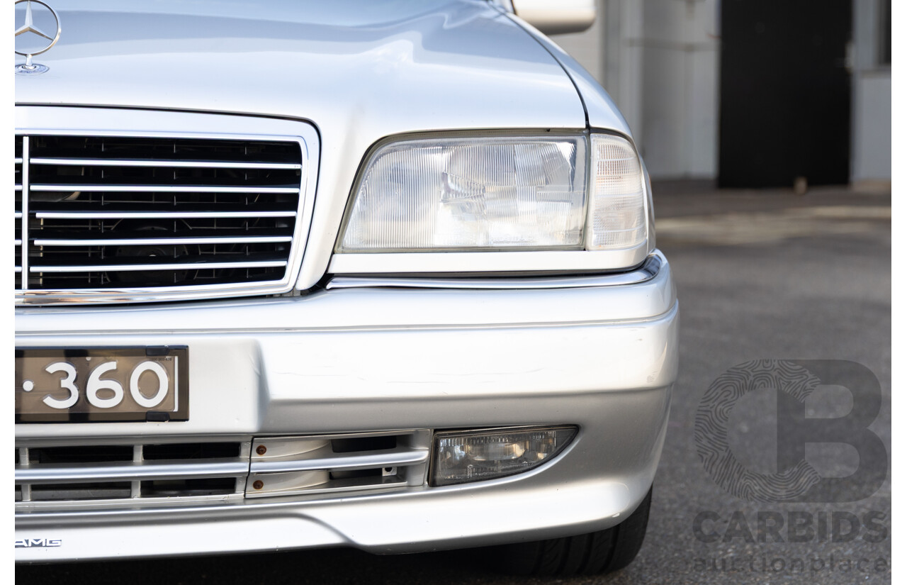 3/1996 Mercedes-Benz C36 AMG 4d Sedan Brilliant Silver Metallic 3.6L