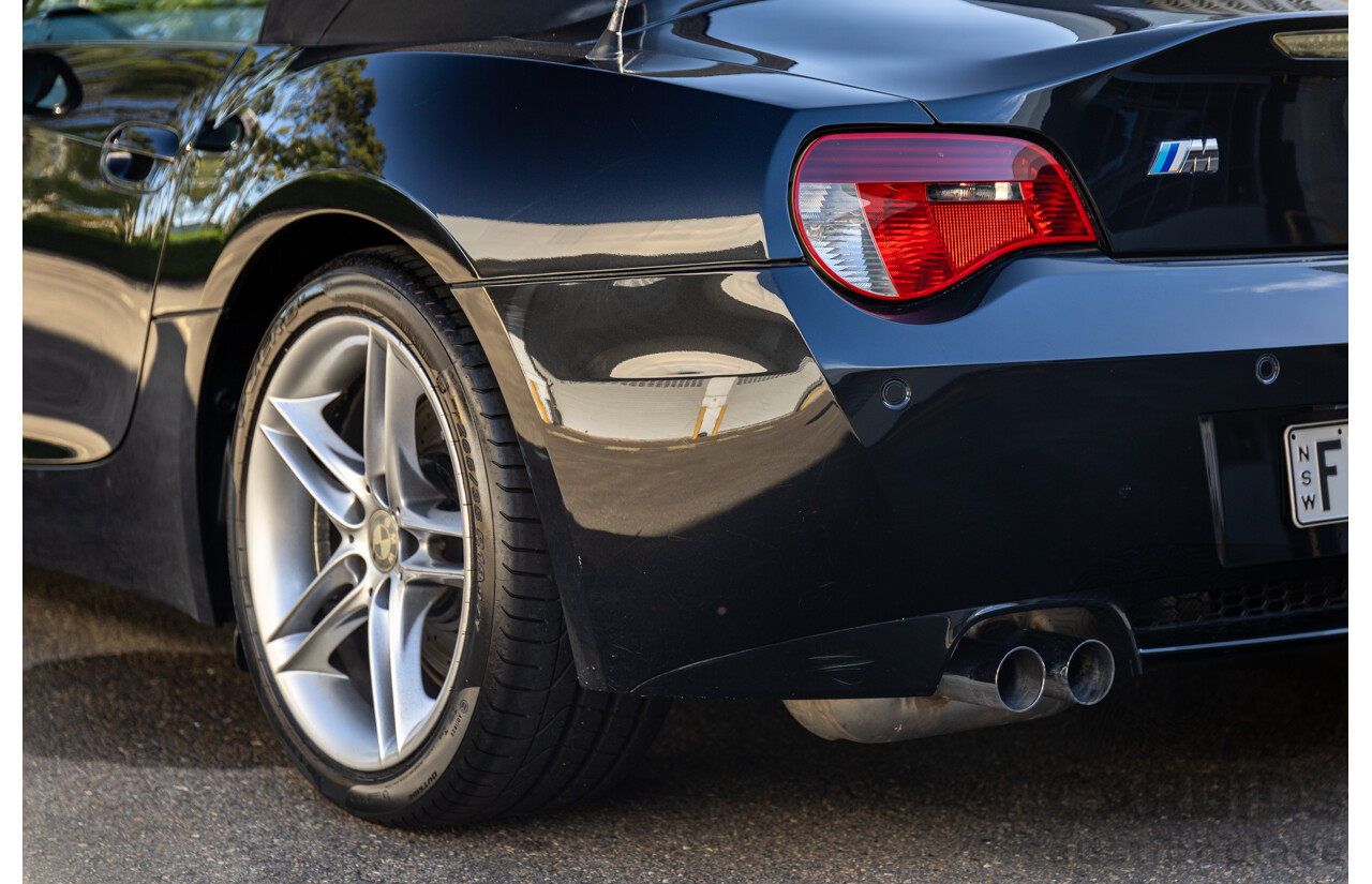 3/2006 BMW Z4 M E85 MY06 2d Roadster Sapphire Black Metallic 3.2L