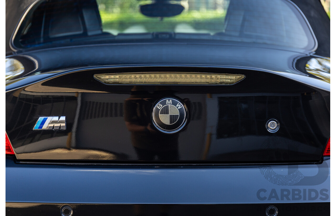 3/2006 BMW Z4 M E85 MY06 2d Roadster Sapphire Black Metallic 3.2L