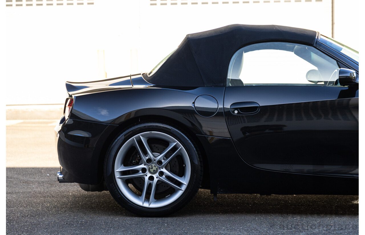 3/2006 BMW Z4 M E85 MY06 2d Roadster Sapphire Black Metallic 3.2L