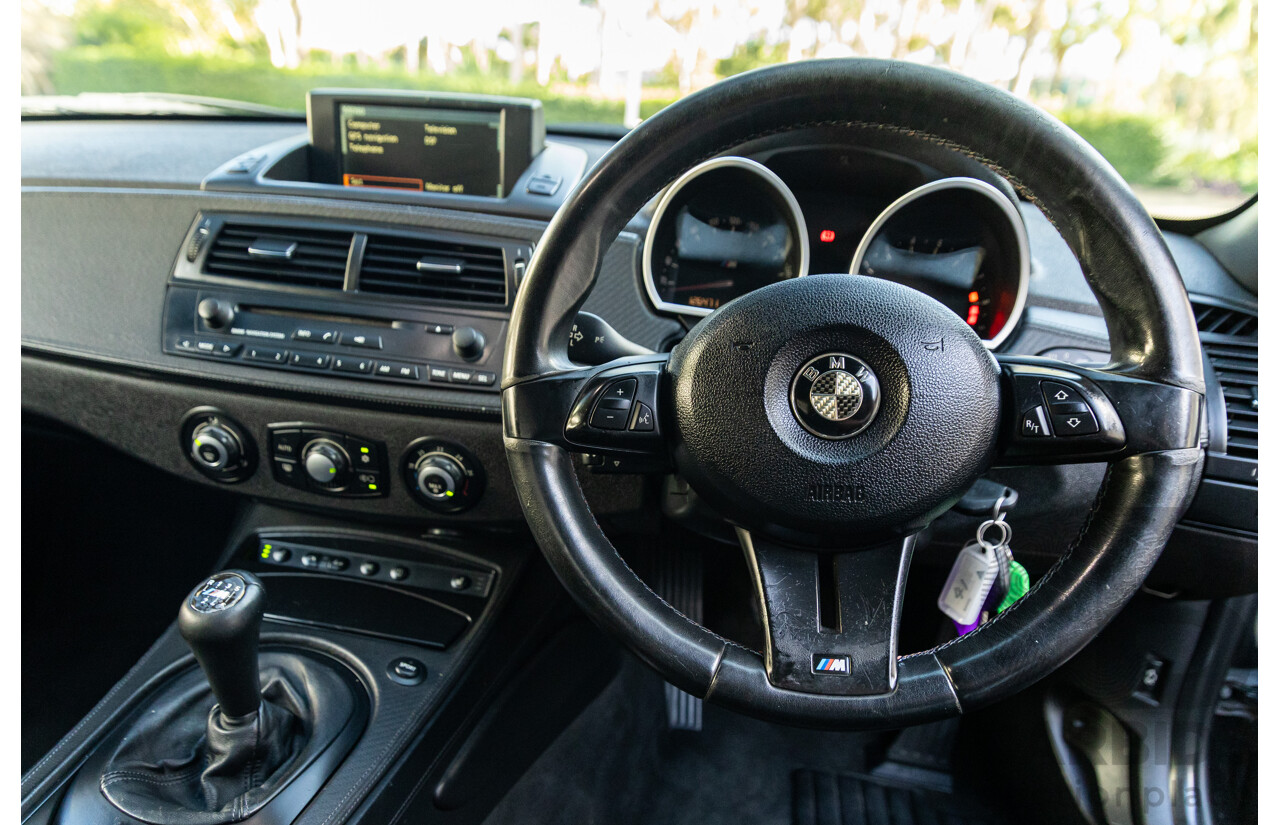 3/2006 BMW Z4 M E85 MY06 2d Roadster Sapphire Black Metallic 3.2L