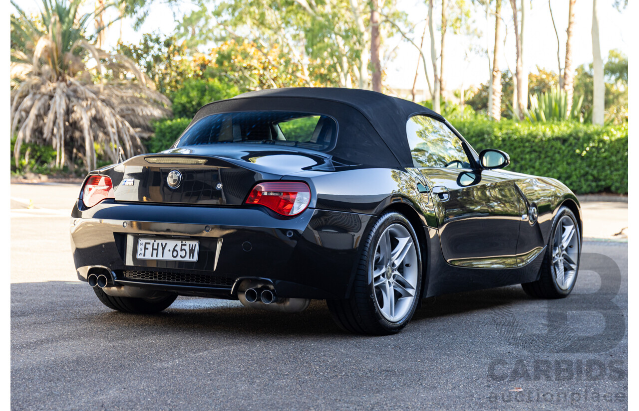3/2006 BMW Z4 M E85 MY06 2d Roadster Sapphire Black Metallic 3.2L