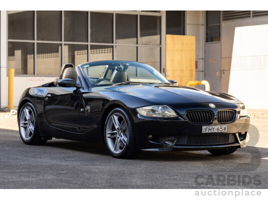 3/2006 BMW Z4 M E85 MY06 2d Roadster Sapphire Black Metallic 3.2L