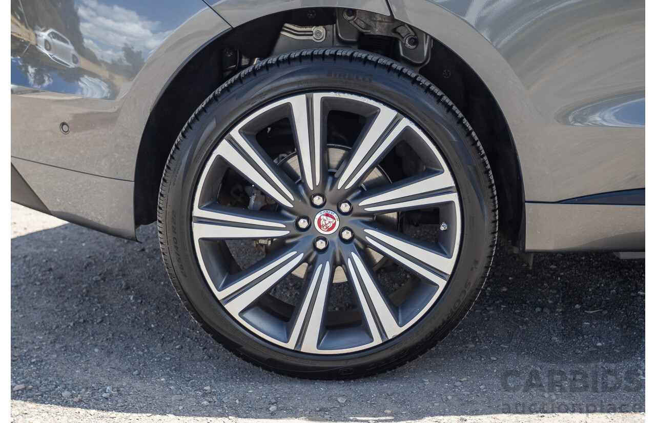 7/2016 Jaguar F-Pace 35t R-Sport (AWD) 4D Wagon Grey 3.0L