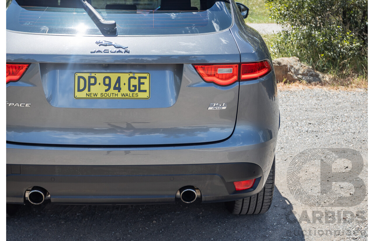 7/2016 Jaguar F-Pace 35t R-Sport (AWD) 4D Wagon Grey 3.0L