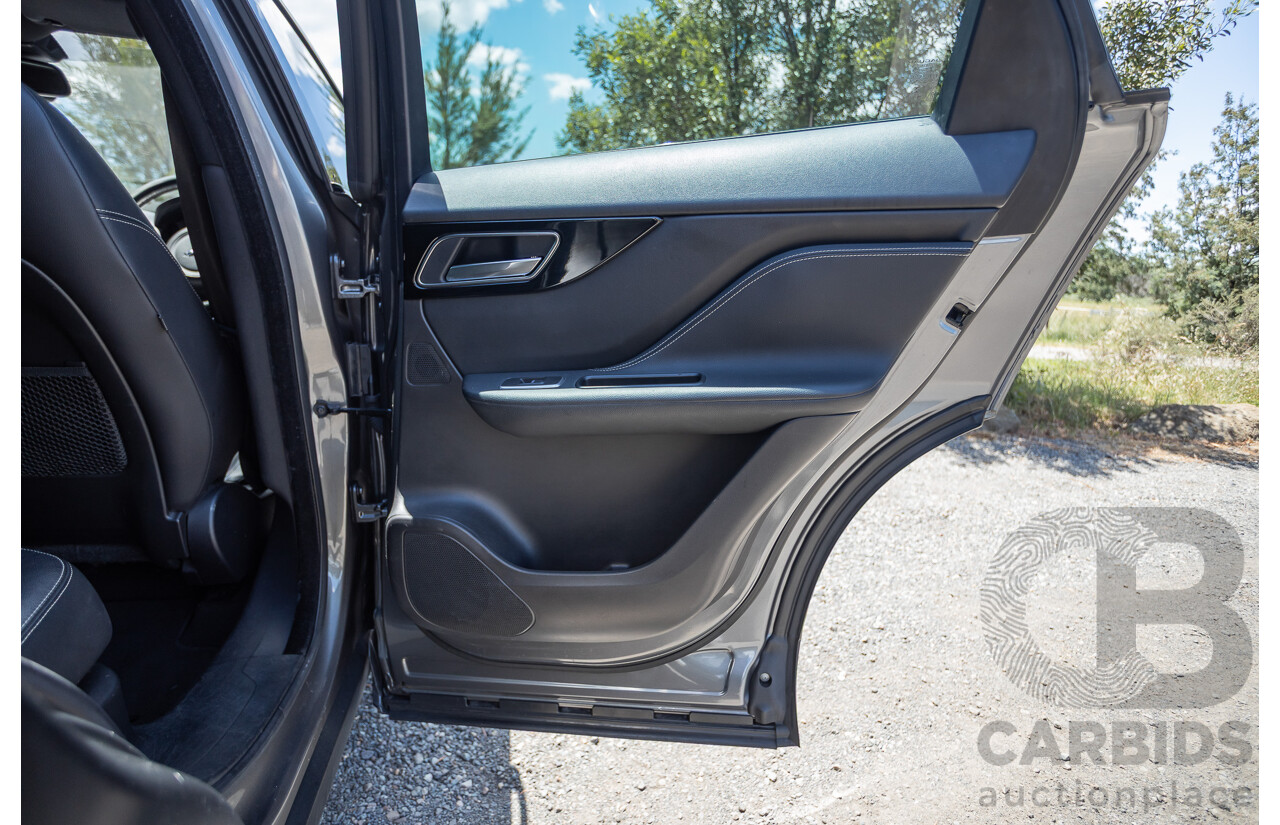 7/2016 Jaguar F-Pace 35t R-Sport (AWD) 4D Wagon Grey 3.0L