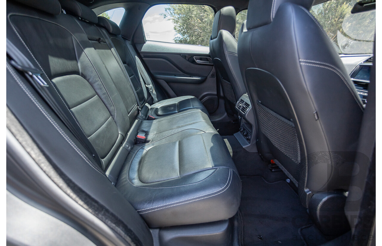 7/2016 Jaguar F-Pace 35t R-Sport (AWD) 4D Wagon Grey 3.0L