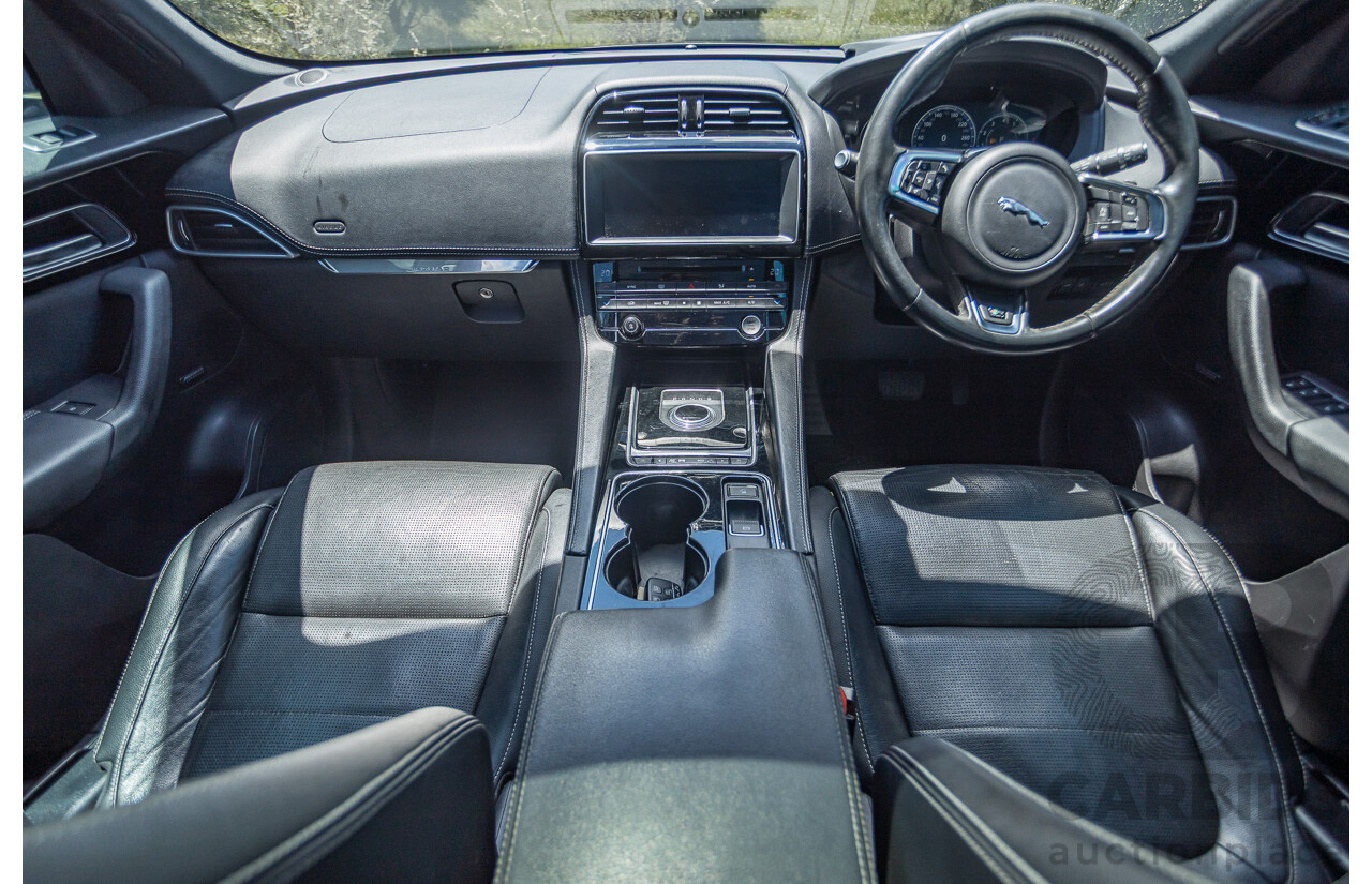 7/2016 Jaguar F-Pace 35t R-Sport (AWD) 4D Wagon Grey 3.0L