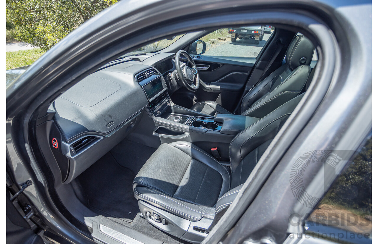 7/2016 Jaguar F-Pace 35t R-Sport (AWD) 4D Wagon Grey 3.0L