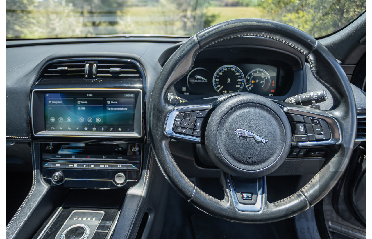 7/2016 Jaguar F-Pace 35t R-Sport (AWD) 4D Wagon Grey 3.0L