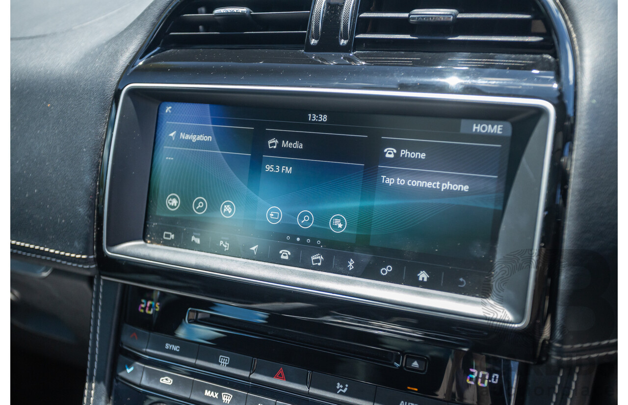 7/2016 Jaguar F-Pace 35t R-Sport (AWD) 4D Wagon Grey 3.0L