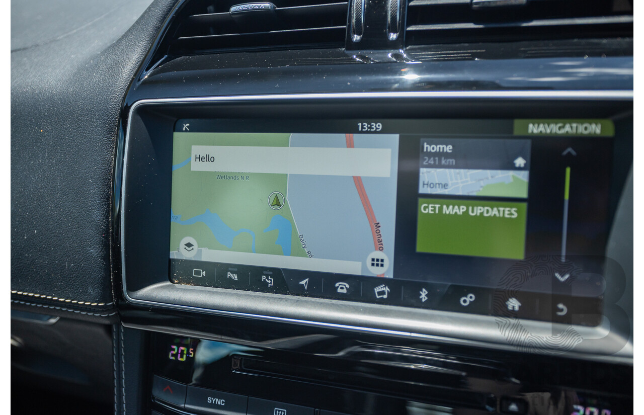 7/2016 Jaguar F-Pace 35t R-Sport (AWD) 4D Wagon Grey 3.0L